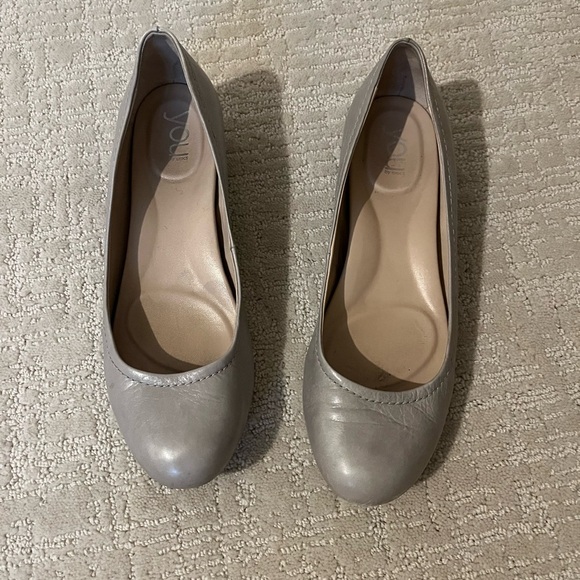 Women’s YOU by crocs leather gray shoes size 9 - Picture 1 of 4